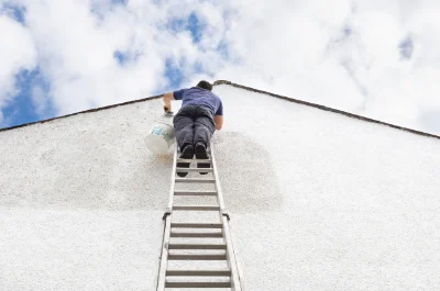 Peinture extérieure à Broglie — façades et ravalement